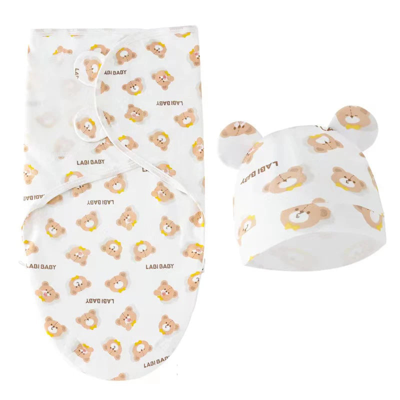 Cartoon Baby Blanket Set