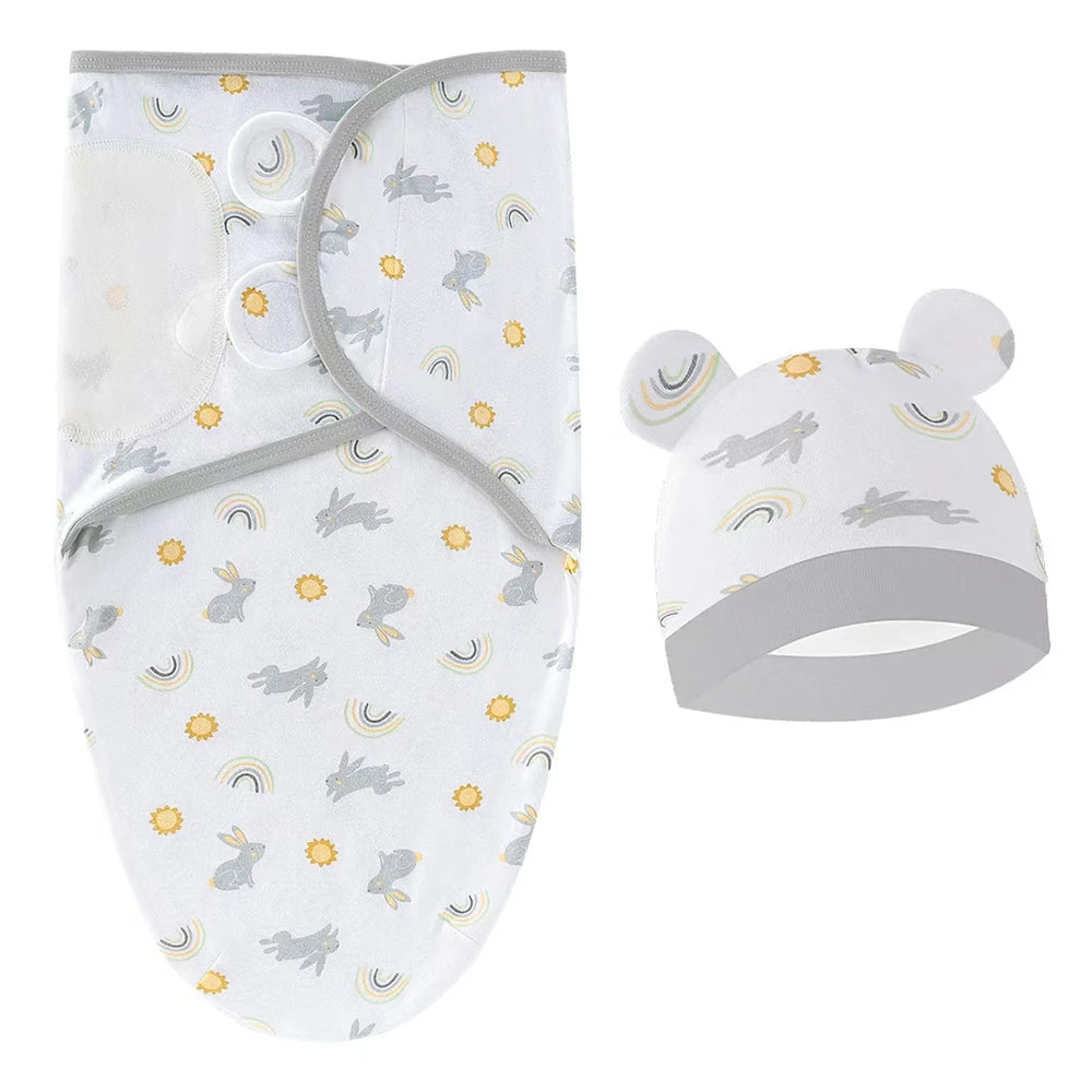 Cartoon Baby Blanket Set