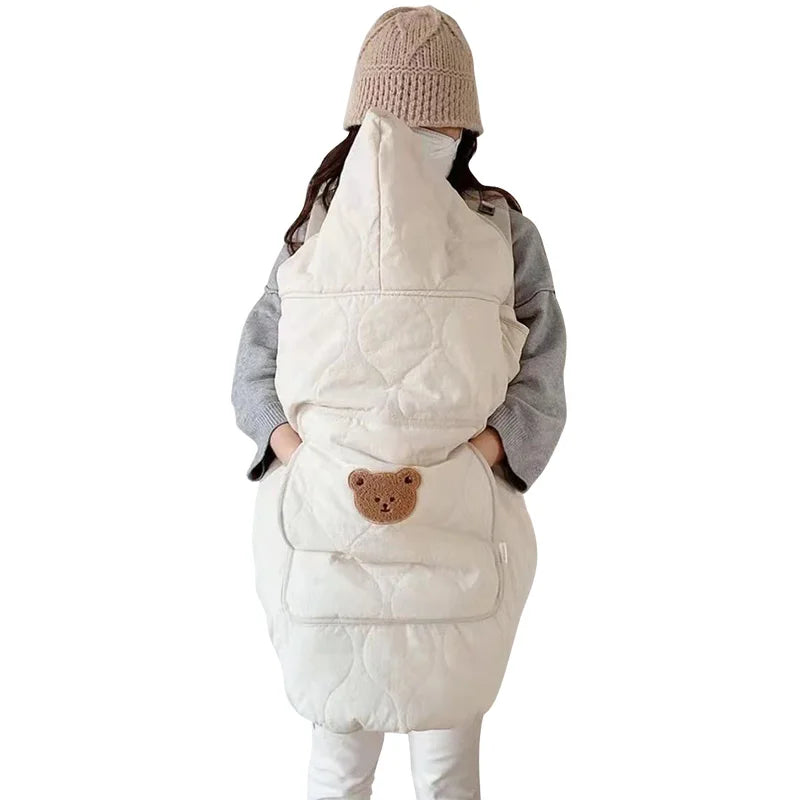 Baby Hooded Stroller Blanket