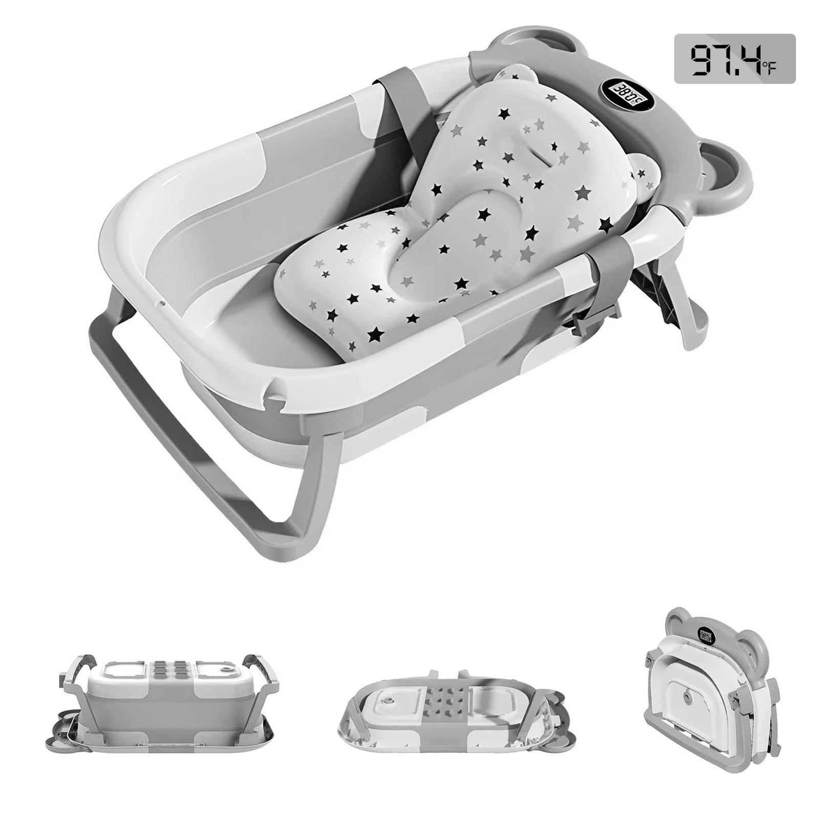 Collapsible Baby Travel Bathtub