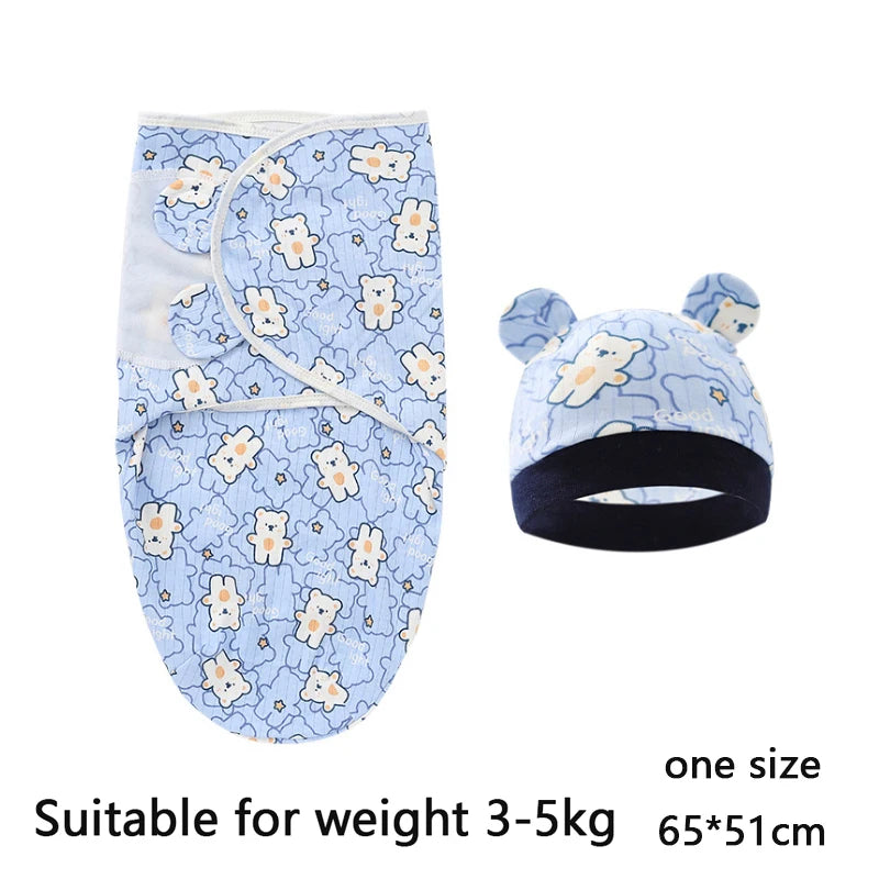 Cartoon Baby Blanket Set