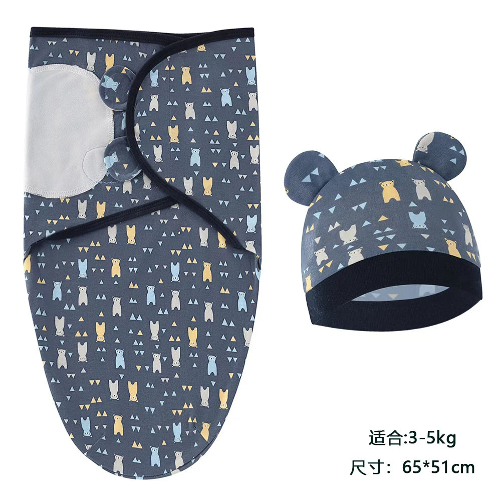 Cartoon Baby Blanket Set