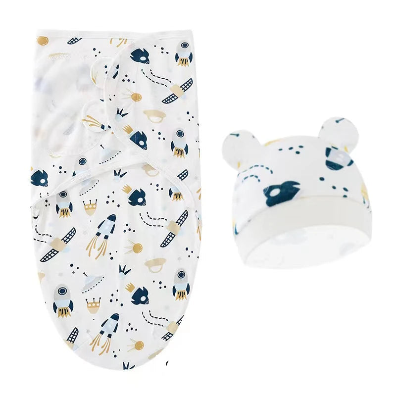 Cartoon Baby Blanket Set